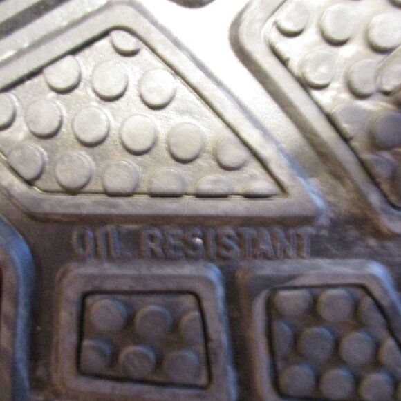 Puma Woman Size 9.5 Gray Pink Lace Up Oil Resistant Steel Toe Safety Work Shoes - Picture 13 of 14